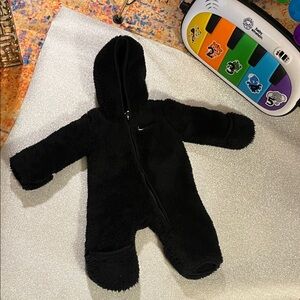 Nike Cozy Black Kids Footie
